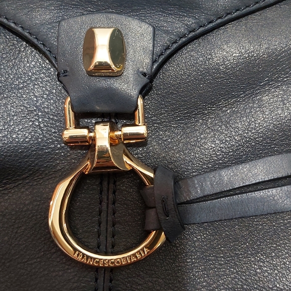 Francesco Biasia black leather purse - Picture 3 of 9